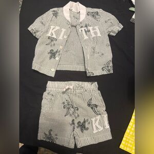 Kith baby summer outfit